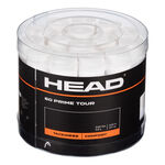 Vrchní Omotávky HEAD Prime Tour 60 pcs Pack weiß